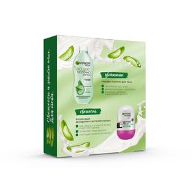

Подарочный набор Garnier: Тающее молочко для тела, 250 мл + Дезодорант-антиперспирант, 50 мл