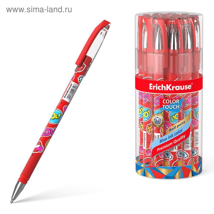 

Ручка шариковая ErichKrause ColorTouch Sweet love, узел 0.7 мм, чернила синие