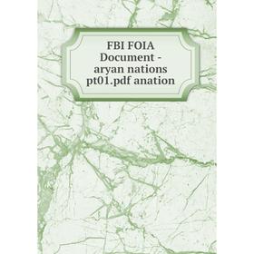 

Книга Fbi Foia Document-aryan nations pt01. pdf anation