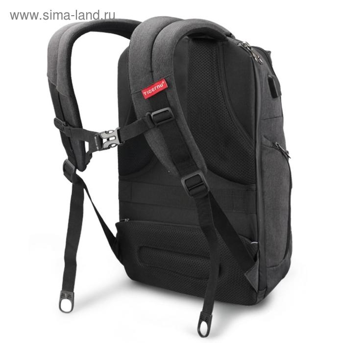 

Рюкзак с USB, для ноутбука, Tigernu T-B3242 черный, 15.6"