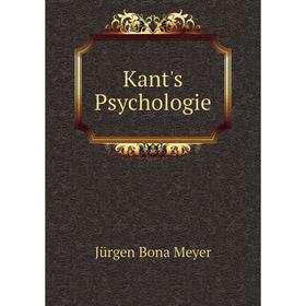 

Книга Kant's Psychologie
