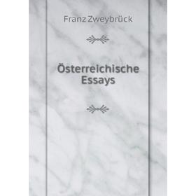 

Книга Österreichische Essays