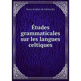 

Книга Études grammaticales sur les langues celtiques. Henry d'Arbois de Jubainville