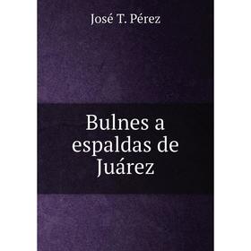

Книга Bulnes a espaldas de Juárez. José T. Pérez