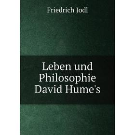 

Книга Leben und Philosophie David Hume's