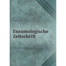

Книга Entomologische Zeitschrift