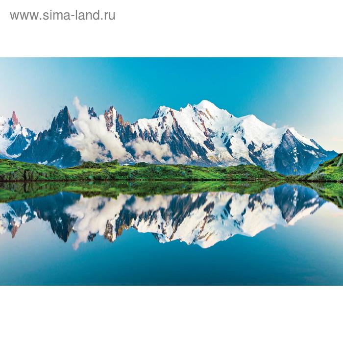 

Фотосетка, 300 × 200 см, с фотопечатью, люверсы шаг 1 м, «Отражение гор», Greengo