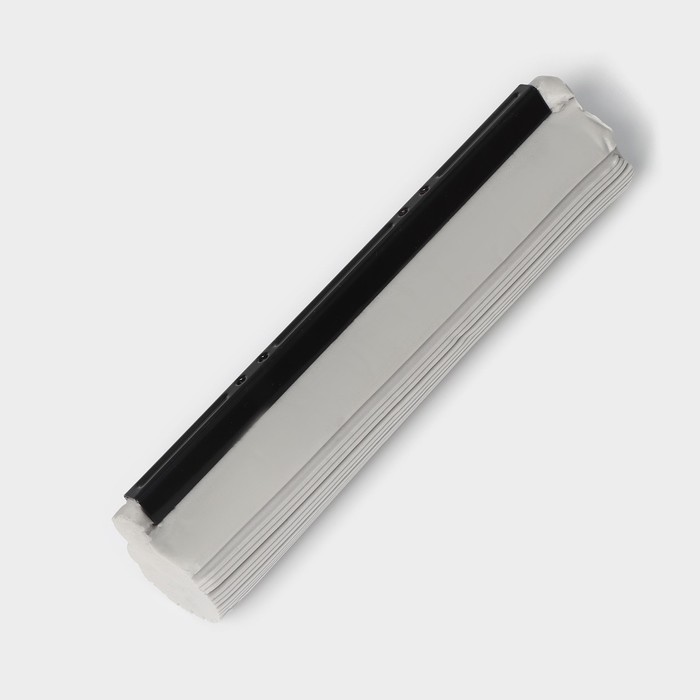 Насадка для швабры PVA с роликовым отжимом Доляна, 27×6,5×5,5 см, цвет МИКС швабра для мытья пола доляна pva с роликовым отжимом ручка 120 см насадка 27 см цвет микс