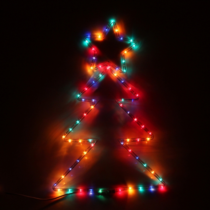 Фигура дюралайт "Елка" 78х58 см, 220V