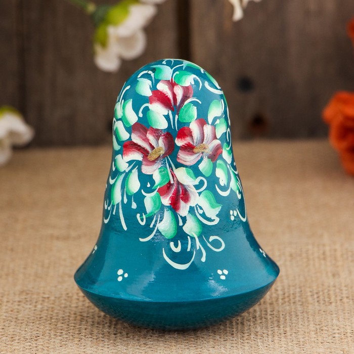 Неваляшка «Матрёшка», 10 см, микс