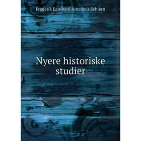 

Книга Nyere historiske studier
