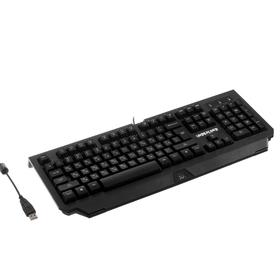 

Клавиатура Defender Underlord GK-340L, игровая, проводная, подсветка, 104 клавиши, USB, чёрн