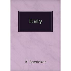 

Книга Italy. K. Baedeker