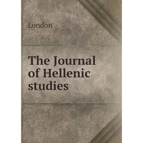 

Книга The Journal of Hellenic studies. London
