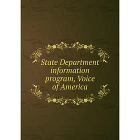 

Книга State Department information program, Voice of America