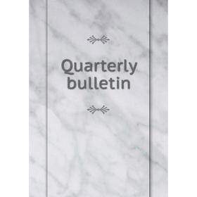 

Книга Quarterly bulletin