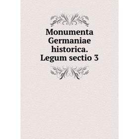 

Книга Monumenta Germaniae historica Legum sectio 3