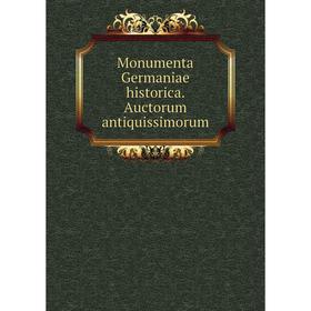 

Книга Monumenta Germaniae historica Auctorum antiquissimorum
