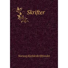 

Книга Skrifter. Norway Kjeldeskriftfondet