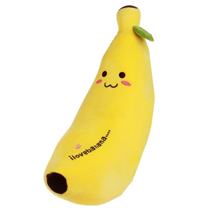 Мягкая игрушка-подушка Банан, 50 см