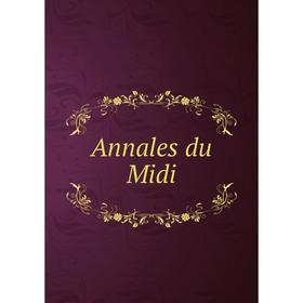 

Книга Annales du Midi