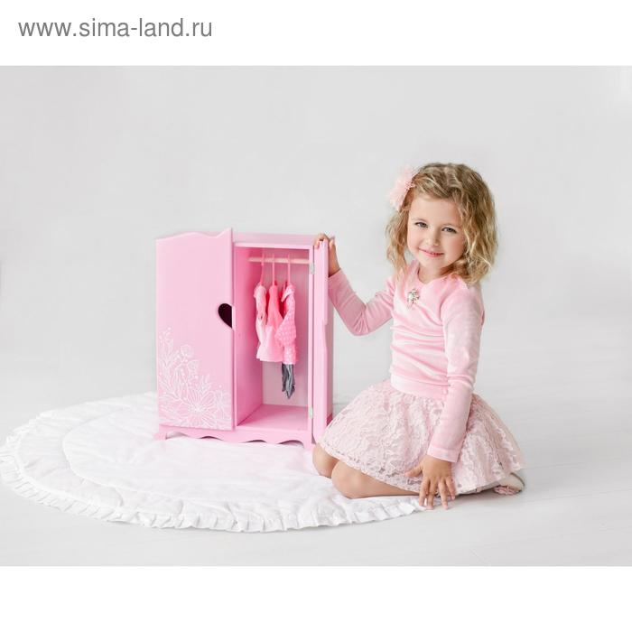 Игрушка детская: шкаф с дизайнерским цветочным принтом (коллекция 