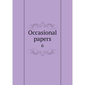 

Книга Occasional Paper s 6