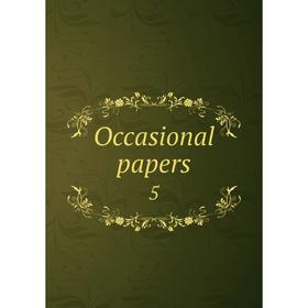 

Книга Occasional Paper s 5