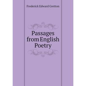 

Книга Passages from English Poetry