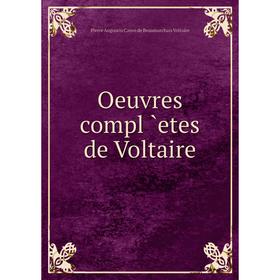 

Книга Oeuvres compl ̀etes de Voltaire