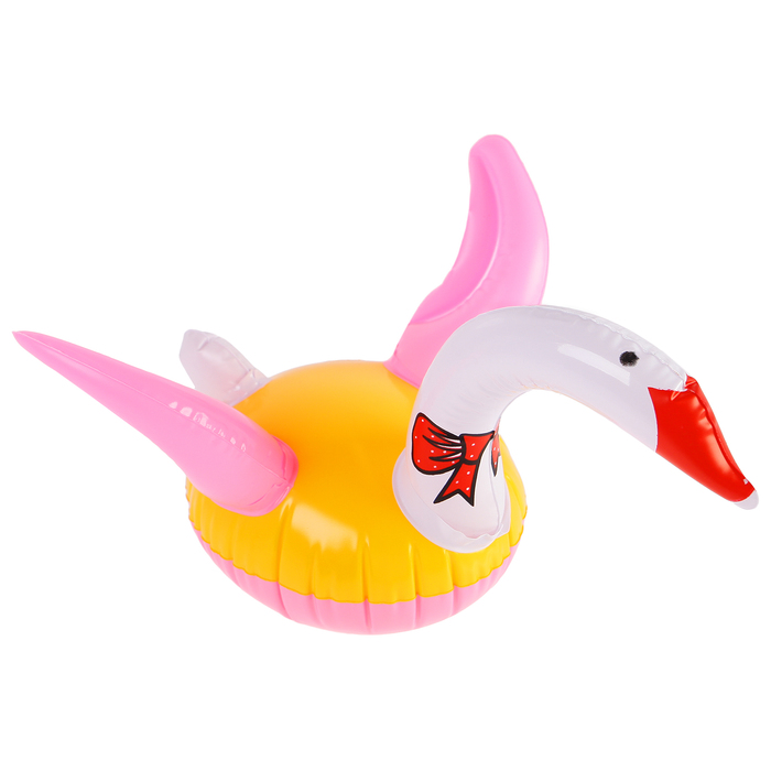 Игрушка надувная "Лебедь", 25 см, цвета МИКС