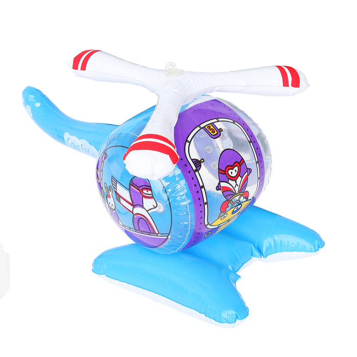 Игрушка надувная "Вертолет" 20х40 см