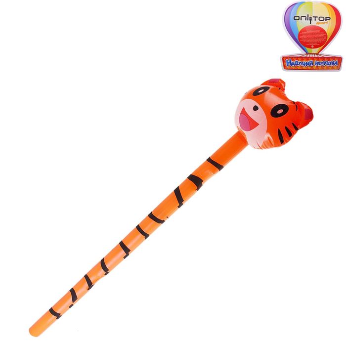 Надувная игрушка "Тигр" 140 см, микс