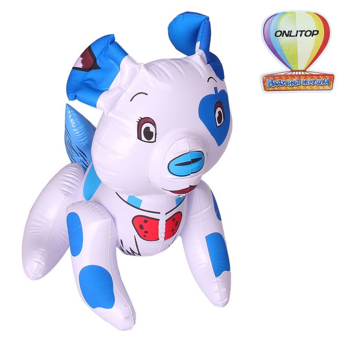 Игрушка надувная со звуком "Собачка", 40 см