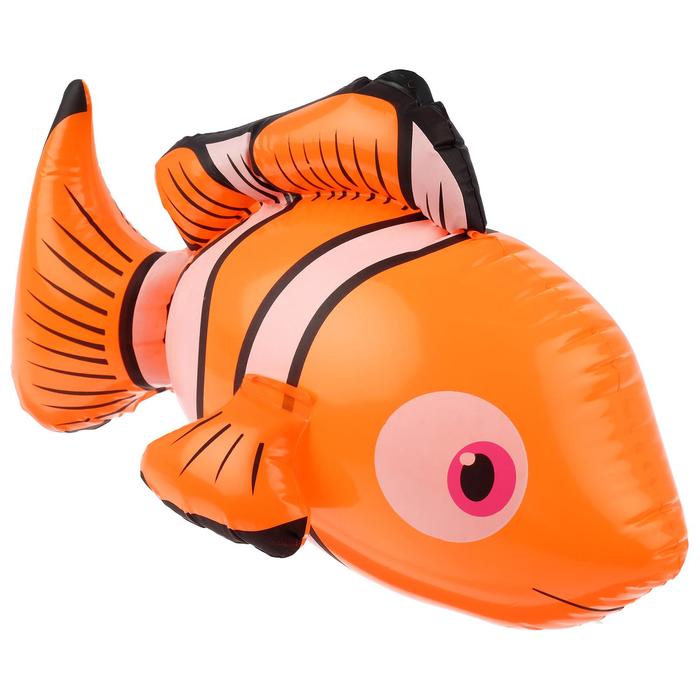 Игрушка надувная Рыбка, 40 см, цвета микс