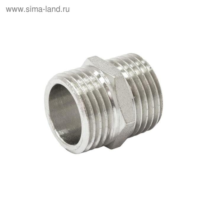

Ниппель STI, 1 1/2", никелированная латунь