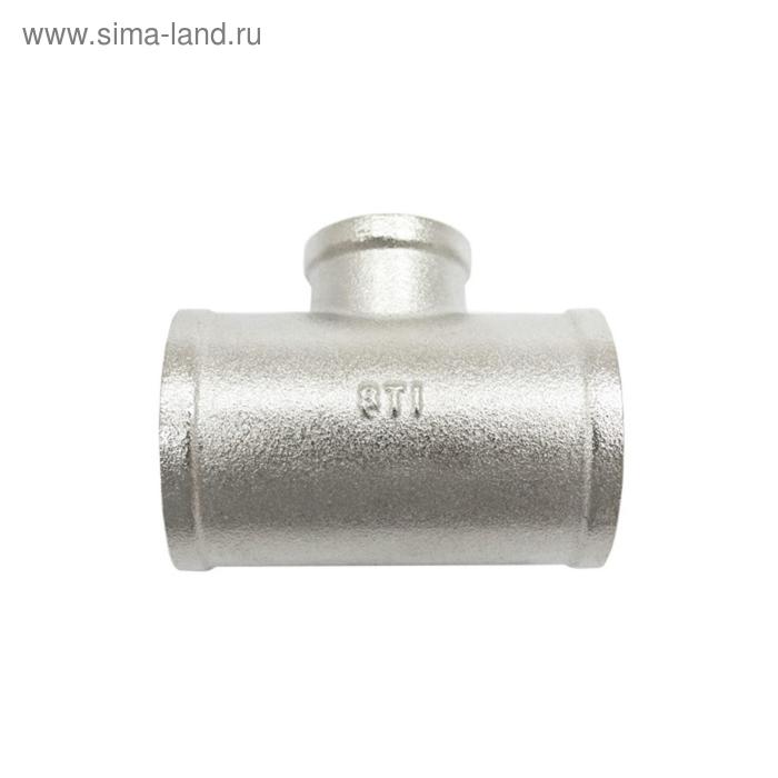 

Тройник STI, 1" x 3/4" x 1", внутренний, никелированная латунь