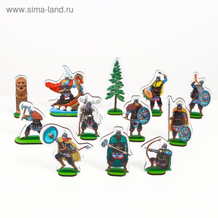 фото Набор «викинги» 12 героев с аксессуарами манюня