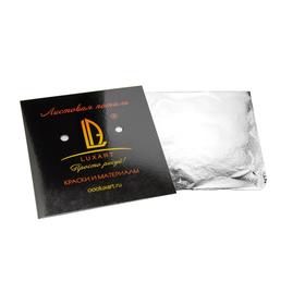 

Поталь в книжке 14 х 14 см Luxart Deco Potal, 10 листов, серебро