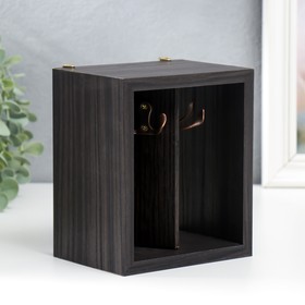 

Ключница открытая "Венге-Венге" 15х13х9,5 см