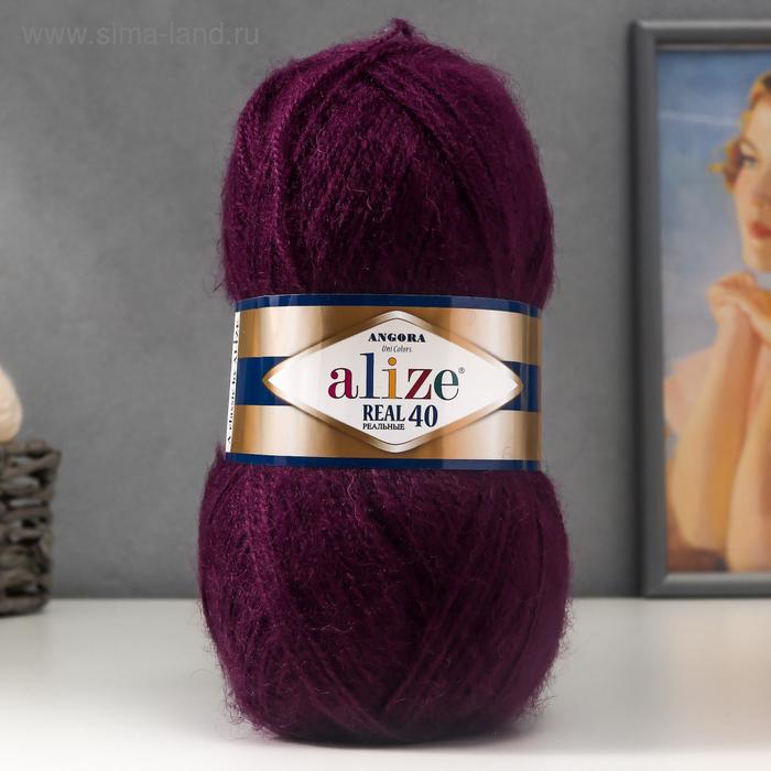 

Пряжа "Angora real 40" 60% акрил, 40% шерсть 430м/100гр (111)