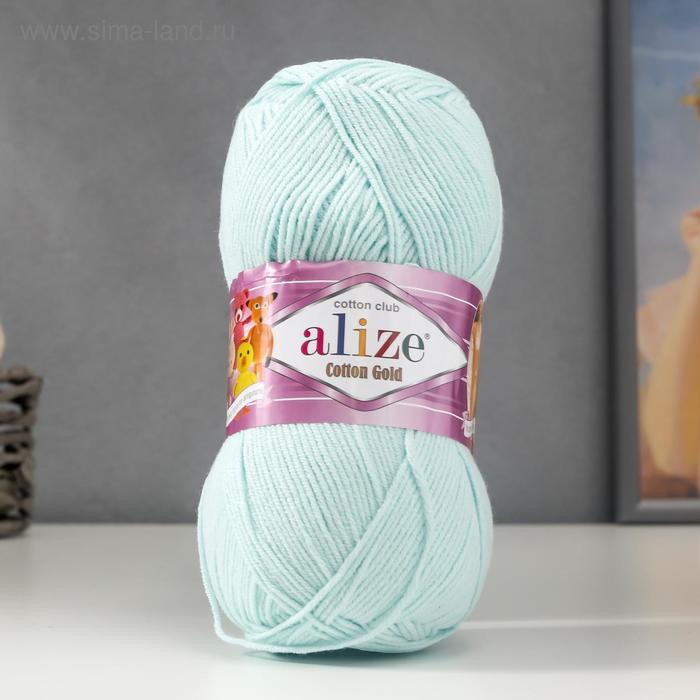 Пряжа Cotton Gold 55% хлопок, 45% акрил, 330м/100гр (522) пряжа alize cotton gold ализе коттон голд 2 мотка 55 белый 55% хлопок 45% акрил 330м 100г