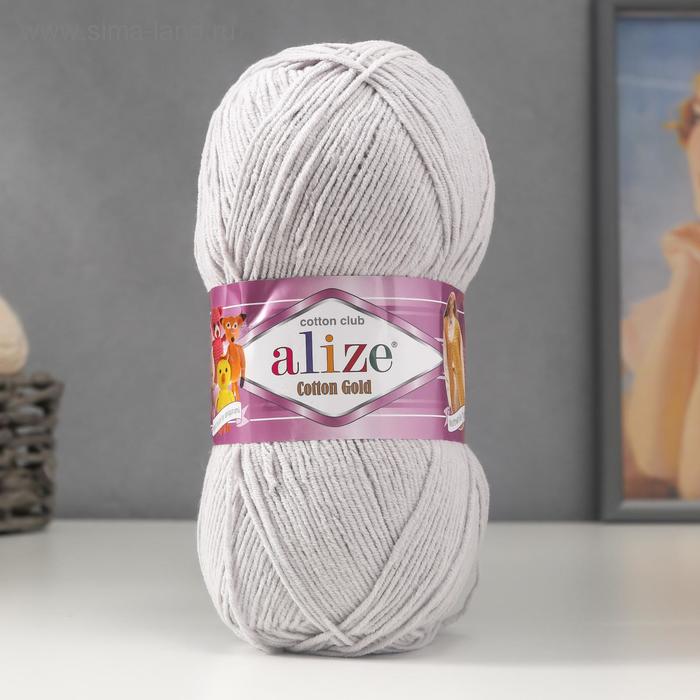 Пряжа Cotton Gold 55% хлопок, 45% акрил, 330м/100гр (533) пряжа alize cotton gold ализе коттон голд 2 мотка 55 белый 55% хлопок 45% акрил 330м 100г