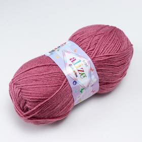 

Пряжа "Sekerim Bebe" 100% акрил 320м/100гр (624 брусника)