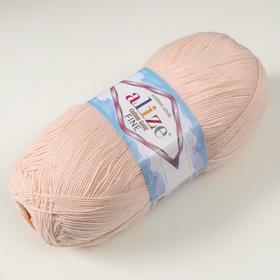 

Пряжа "Cotton gold fine" 55% хлопок, 45% акрил 660м/100гр (382 топл.молоко)
