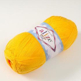 

Пряжа "Cotton gold fine" 55% хлопок, 45% акрил 660м/100гр (216 канарейка)
