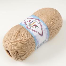

Пряжа "Cotton gold fine" 55% хлопок, 45% акрил 660м/100гр (262 бежевый)
