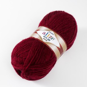 

Пряжа "Angora Real 40 Plus" 40% шерсть, 60% акрил 225м/100гр (57 бордо)
