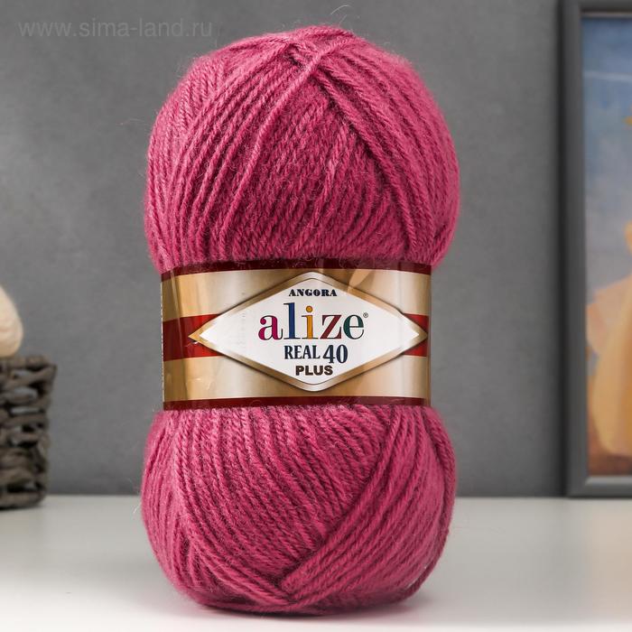 

Пряжа "Angora Real 40 Plus" 40% шерсть, 60% акрил 225м/100гр (198 брусника)