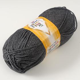 

Пряжа "Cotton Gold Plus" 55% хлопок, 45% акрил 200м/100гр (182 т.серый меланж)